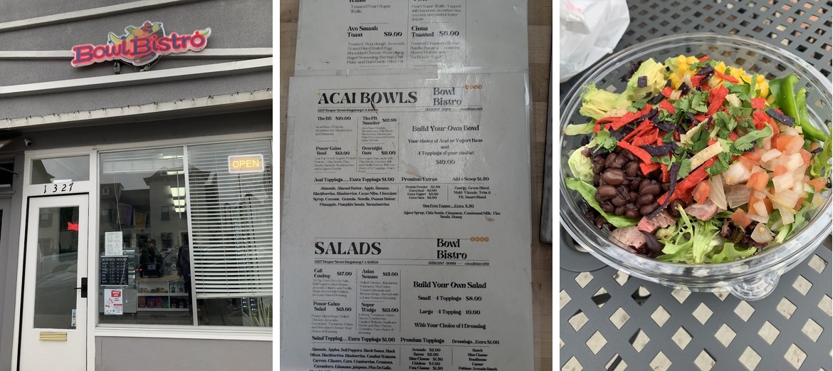Bowl Bistro Menu